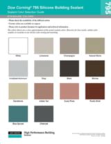 Dow Corning 795 Color Chart Pdf | Hot Sex Picture