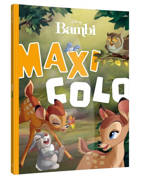 BAMBI Maxi Colo Disney Hachette Fr