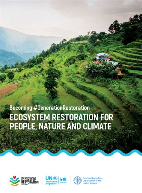 Becoming GenerationRestoration Ecosystem Restoration For People