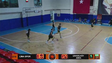 altyapibasket Master Basketball League U18 LİMA SPOR VS ÇENGELKÖY