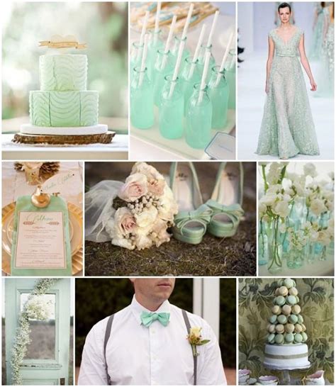 Mint Green Wedding Inspiration - Weddbook