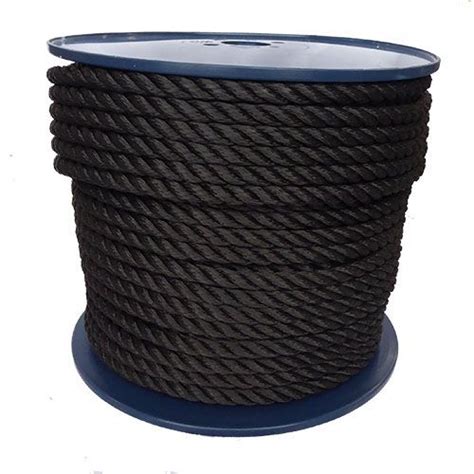 12mm Black Yacht Rope On Reels Low Prices From Ropes Direct