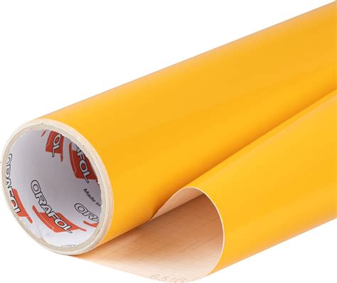 Plakfolie Oracal Goudgeel Mat 117 Cm X 5 M RAL 1033