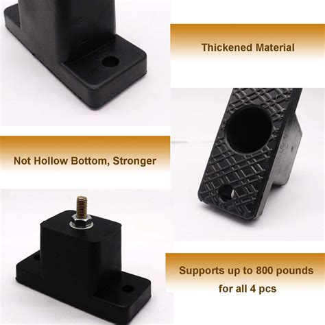 Pack Anti Vibration Air Conditioner Mounting Bracket Shock Proof Pads