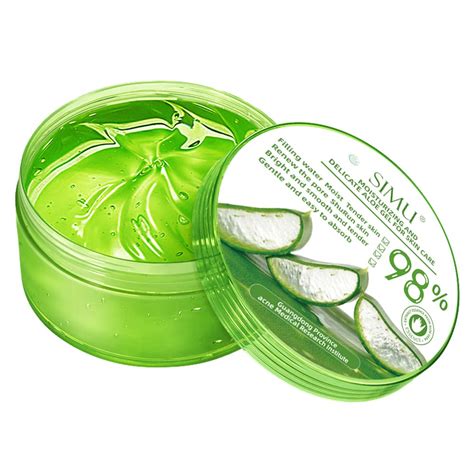 Simu Moisture 98 Aloe Vera Gel Face Body Skin Care Soothing Moisturizer Pack Of