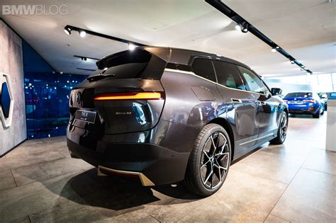 Bmw Ix In Sophisto Grey Metallic Displayed At Bmw Welt