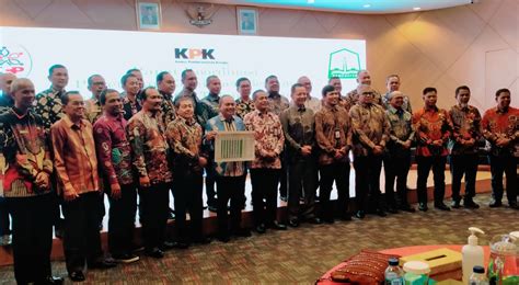 Sekda Aceh Tenggara Muhammad Ridwan Hadiri Rakor Mcp Kpk Di Jakarta