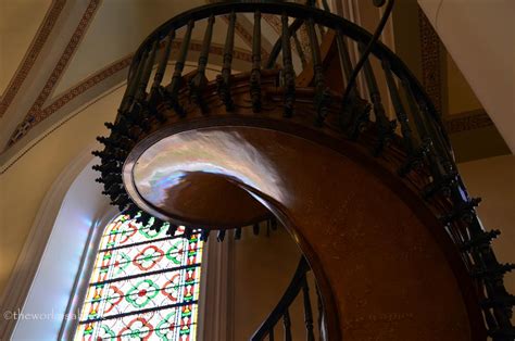 Miraculous Stairway Of Loretto Chapel Santa Fe The World Is A Book