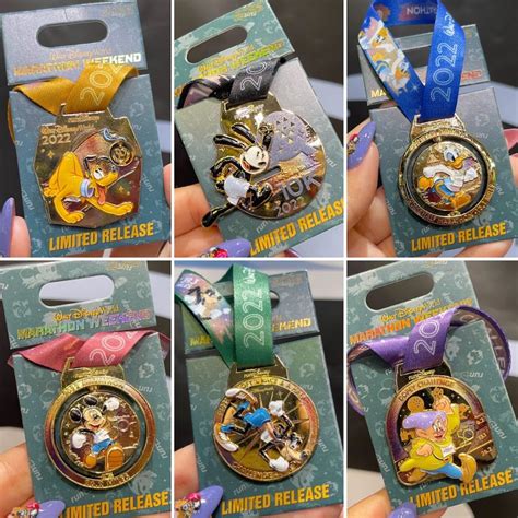 RunDisney Walt Disney World Marathon Weekend 2022 Pin Releases Disney