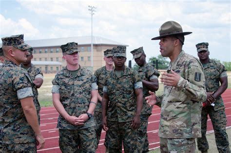 Marines see how the Army puts combat in basic training | Article | The ...