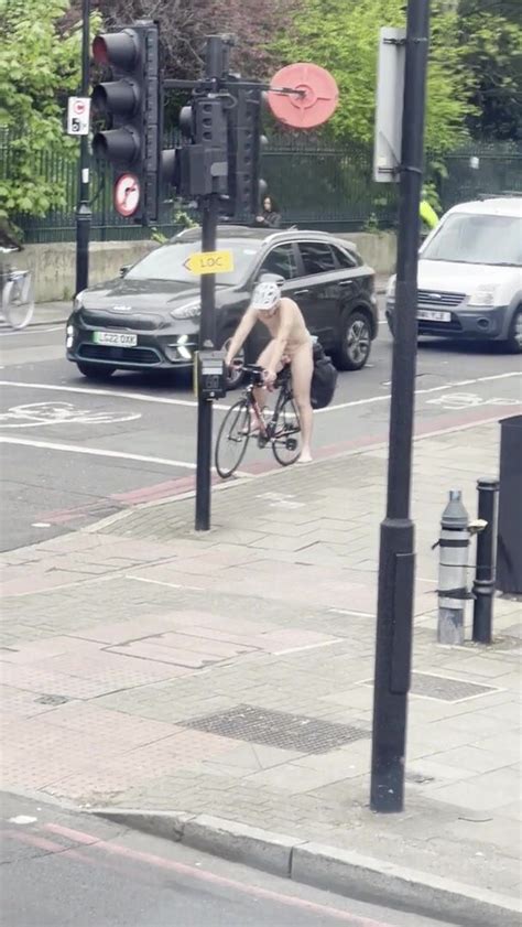 Riding A Bike Solo Naked In London ThisVid