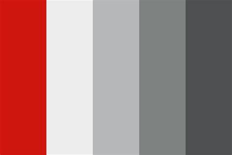 Red Gray Grey Color Palette Red Colour Palette Paint Colors For