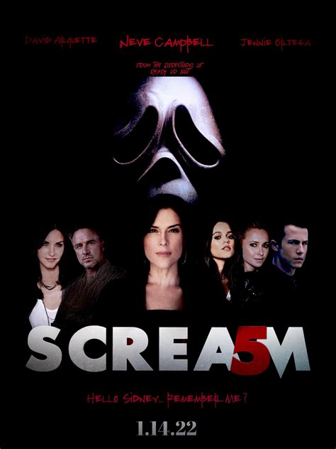 bored so decided to make a SCREAM 5 Poster (2022) : r/Scream