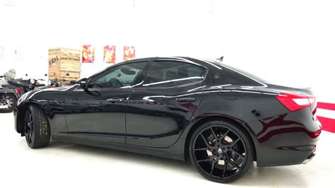 2018 Maserati Ghibli S Q4 CUSTOM ($93K MSRP) - LOW MILES / CUSTOM BLACK ...