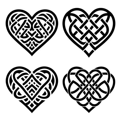 Vector heart celtic knot 29737655 Vector Art at Vecteezy