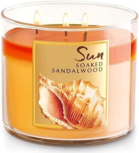 Amazon Co Jp Bath Body Works Sun Soaked Sandalwood Wick