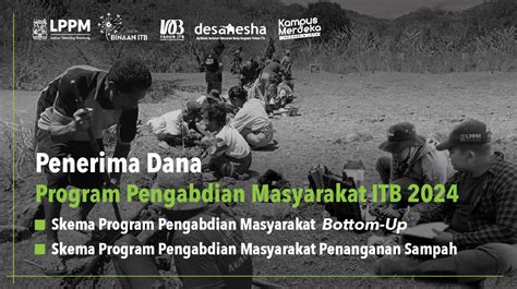 Penerima Dana Program Pengabdian Masyarakat Skema Bottom Up Dan Program