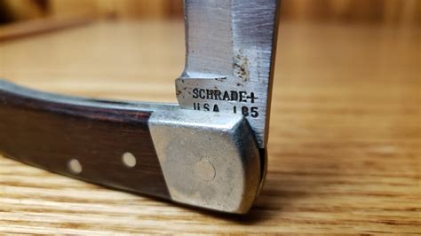 Schrade + USA LB5 Lockback Knife for repair or parts. Please see ...