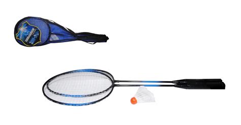 2x Paletki Lotka Gra Badminton Rakietki Zestaw Q6400 12913392710