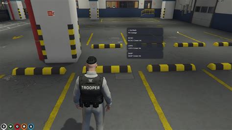 Qbus Nopixel Inspired Police Garage Youtube