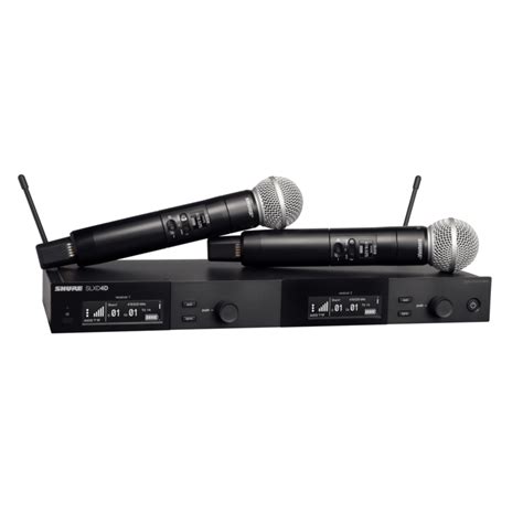 Slxd D Sm Micr Fono Doble Mano Sm Shure Audiocustom