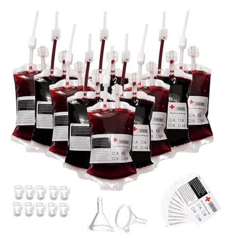 Bolsas De Sangre Para Bebidas Juego De 10 Bolsas De Sangre Envío gratis