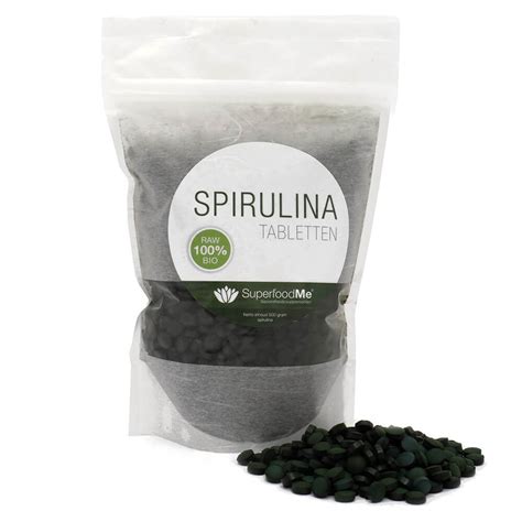 Biologische Spirulina Tabletten Kopen Bij Superfood4Me