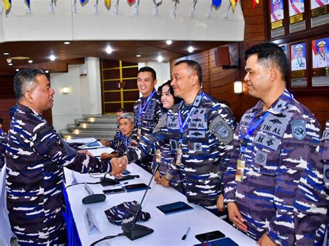 Komandan Pangkalan TNI Angkatan Laut Banten Menghadiri Rapat Koordinasi