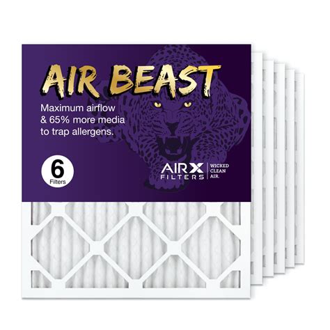 Airx Filters 18x20x1 Air Filter Merv 11 Pleated Hvac Ac Furnace Air