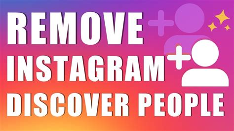 How To Remove Discover People On Instagram Quick And Easy Youtube