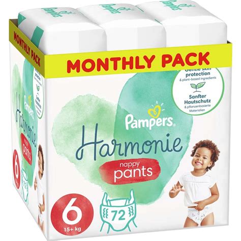 Pampers Harmonie Pants Kalhotky Plenkov Jednor Zov Kg Ks