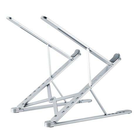 Portable Adjustable Aluminum Laptop Stand Double-Layer Foldable ...