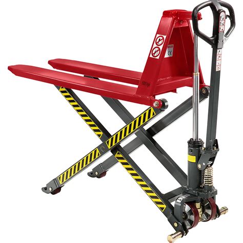 High Lift Pallet Truck Manual Hydraulics Eurokraft Basic Fork