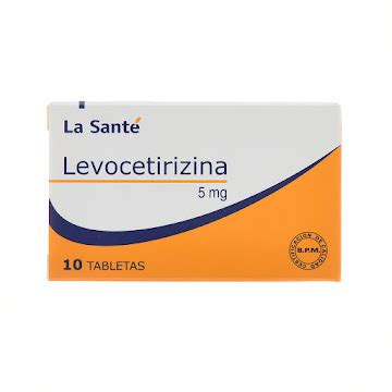 Levocetirizina Mg Caja La Sant X Tabletas