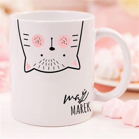 Kubek Z Kotem Dla M A Zakochany Kocur Personalizowany Mugs