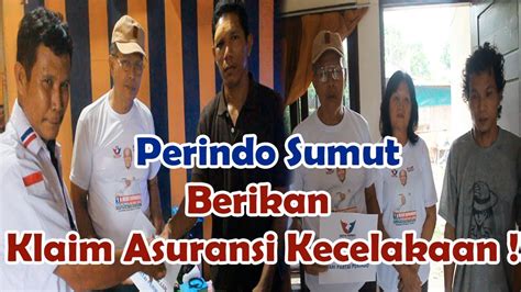 Caleg Perindo Sumut Ir Juliski Simorangkir MM Beri Bantuan Asuransi