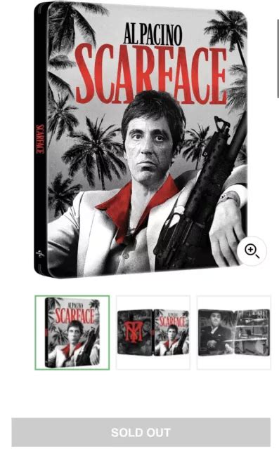 AL PACINO SCARFACE 4K Blu Ray Steelbook Limited Edition 500 PREORDER