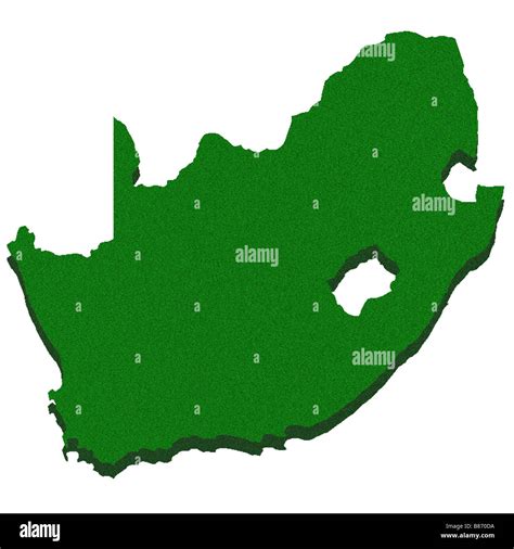 South africa map outline hi-res stock photography and images - Alamy