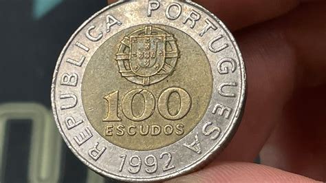 1992 Portugal 100 Escudos Coin Values Information Mintage History