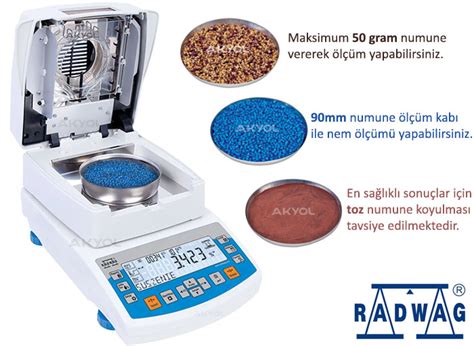 Radwag MA50R Infrared Nem Tayin cihazı