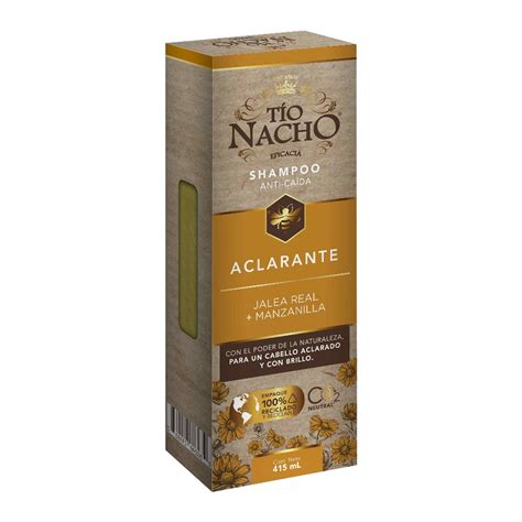 Shampoo Tío Nacho Anti Caída Aclarante 415 ml DelSol