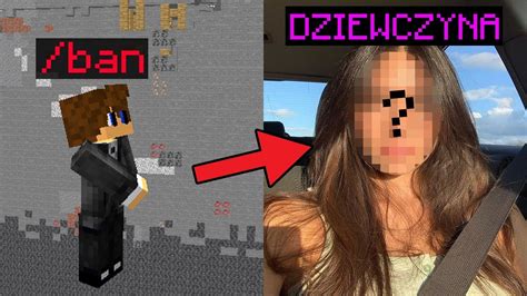 MUSIAŁEM DAĆ DZIEWCZYNIE BANA w Minecraft YouTube