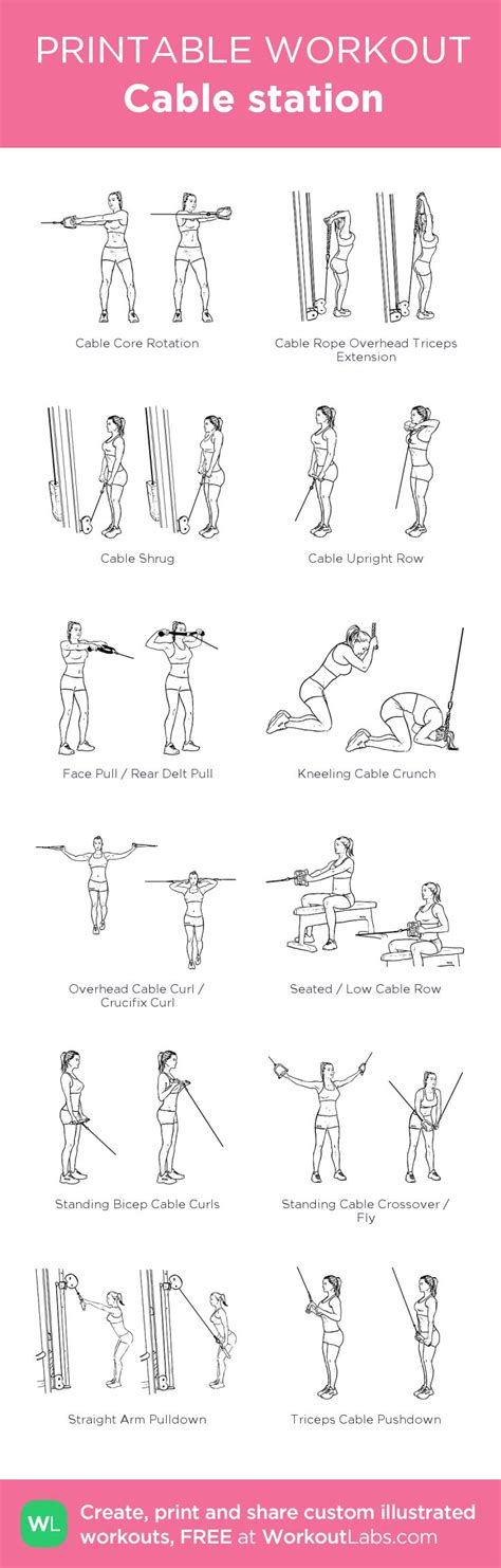 Printable Smith Machine Workouts