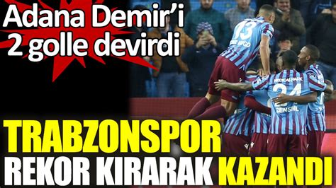 Trabzonspor Rekor K Rarak Kazand