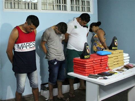 G1 Polícia Prende Suspeitos E Apreende Cerca De 50 Kg De Drogas Em