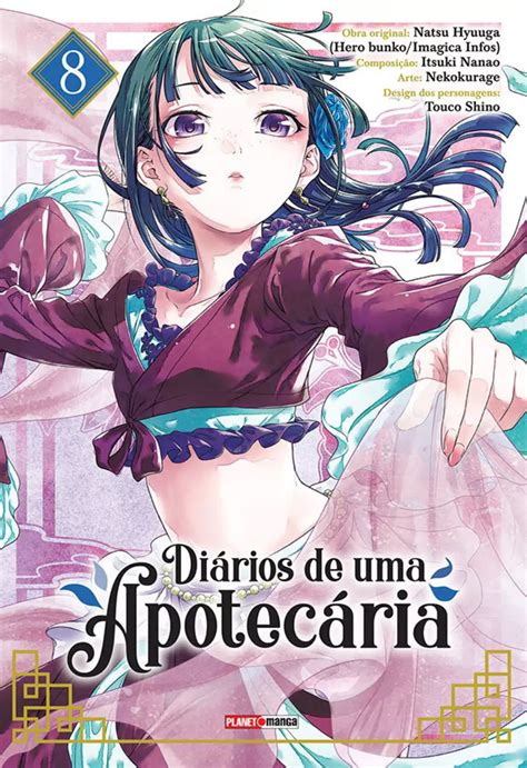 Diários de uma Apotecária 08 Biblioteca Brasileira de Mangás