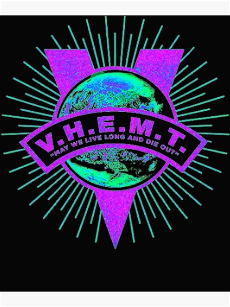 "VHEMT" Poster for Sale by LuciaSantoro | Redbubble