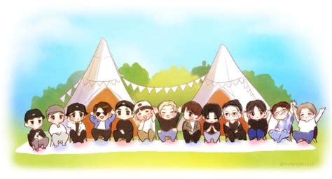 Pin by ONCE CARAT on HÌNH CHIBI FANART Seventeen wallpapers