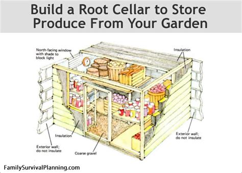 How to Store Your Produce in a Root Cellar