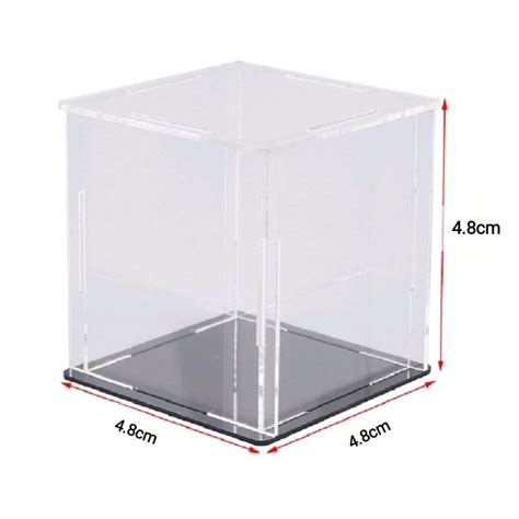 sg local sellerready stocks mini acrylic box display box shopee